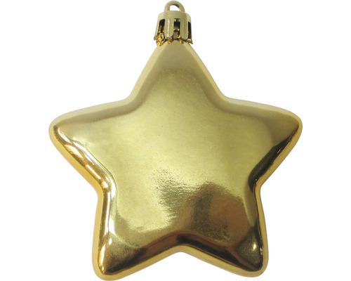 Décoration de sapin de Noël en plastique en forme d''étoile