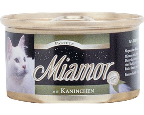 Pâtée pour chat Miamor pâtée au lapin 85 g