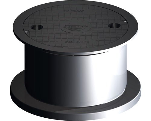 Couvercle de regard en plastique avec une capacité de charge maximale de 200 kilogrammes