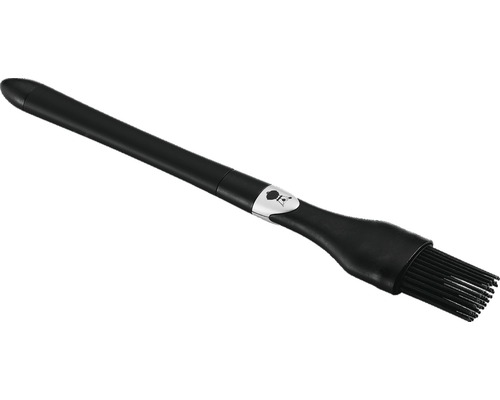 Weber Bratenpinsel Backpinsel Grillpinsel Pinsel mit Silikonborsten schwarz