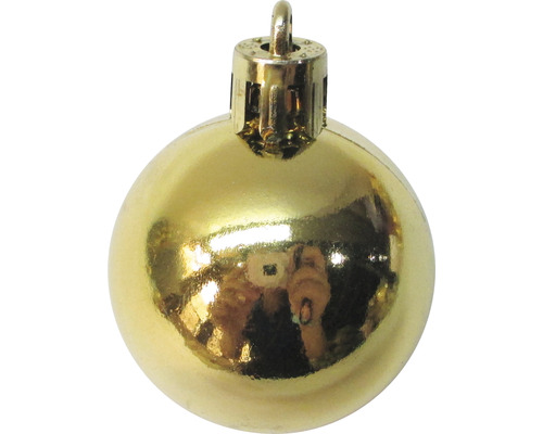 Boule de Noël dorée
