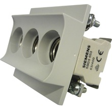 Elément de fusible Siemens avec trois cartouches de fusible
