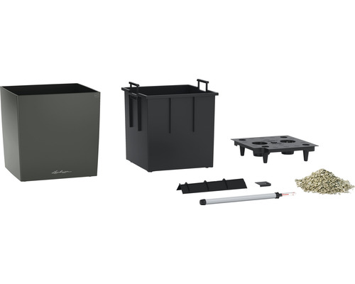 Blumenkasten mit Bewässerungssystem und Zubehör