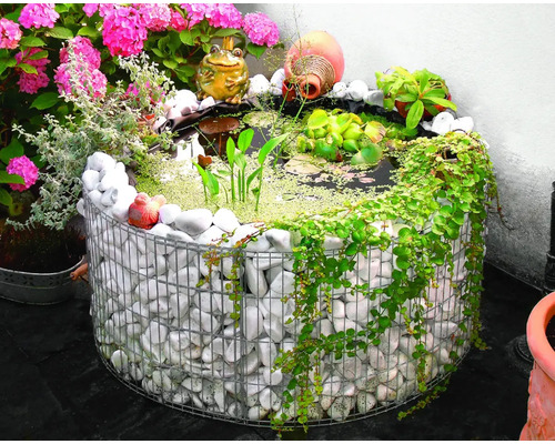 Module bassin surélevé bellissa Ø 92 x 40 cm, mini bassins env. 160 litres Module bassin surélevé bellissa Ø 92 x 40 cm, mini bassins env. 160 litres