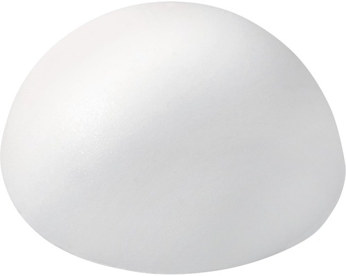 Tampon butée hémisphérique autocollant blanc, 22 mm Pierre de forme
