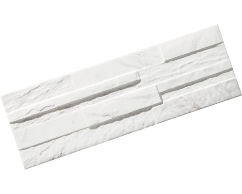 Parement en pierre naturelle blanche avec structure en marbre pour l''intérieur