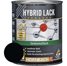 HORNBACH Buntlack Hybridlack Möbellack seidenmatt RAL 9005 tiefschwarz 750 ml-thumb-0