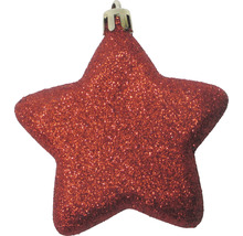 Glitzernder Stern für die Weihnachtsdekoration