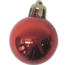 Rote Weihnachtskugel