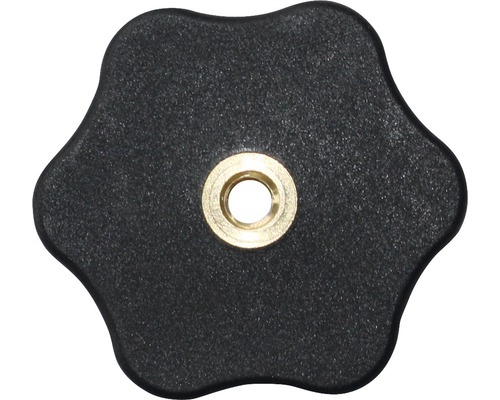 Bouchon en forme d'étoile plat M6 Ø 50 mm, 20 pièces-0
