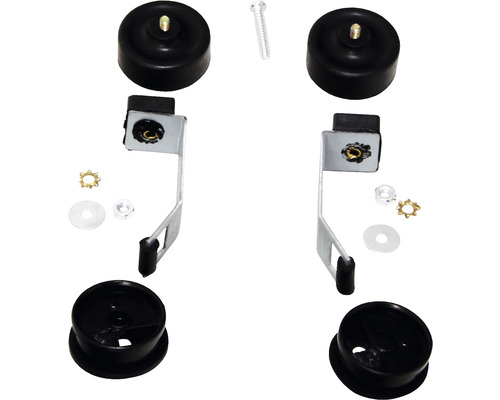 Kit de montage avec vis, rondelles et supports