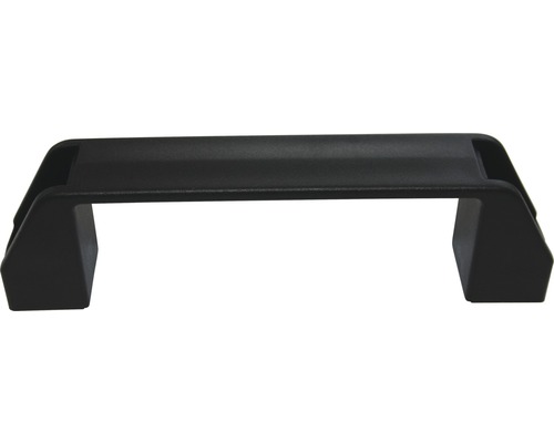 Poignée à étrier 154 mm en plastique noir, 5 unités Poignée de transport noire