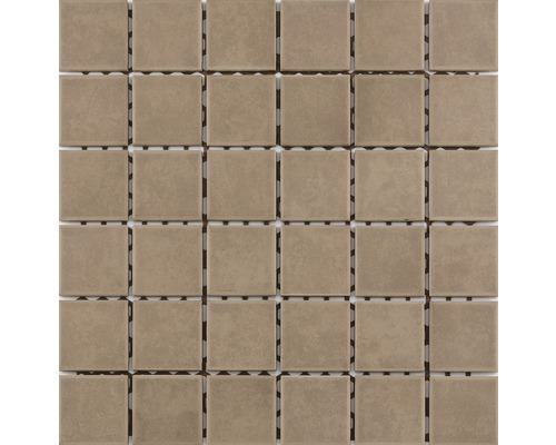 Keramikmosaik für die Dusche R10B cappuccino glasiert 30x30 cm Quadratische Mosaikfliese für Wand- und Bodenbeläge