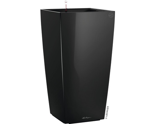 Pflanzvase Lechuza Cubico 40 Komplettset H 75 cm schwarz inkl. Erdbewässerungsystem Pflanzeinsatz Substrat Wasserstandsanzeiger Pflanzvase Lechuza Cubico 40 Komplettset H 75 cm schwarz inkl. Erdbewässerungsystem Pflanzeinsatz Substrat Wasserstandsanzeiger