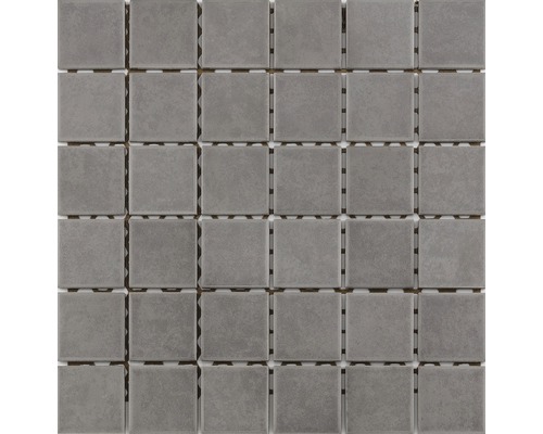 Mosaïque en céramique pour la douche R10B gris émaillé 30x30 cm