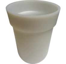 Pot à brosse en verre Emco Polo blanc mat 071500090-thumb-0