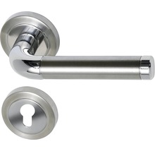Garniture de poignée de porte en acier inoxydable
