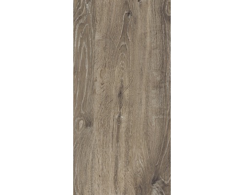 Holzdekordetails auf einer Bodenfliese