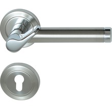 Garniture de poignée de porte en acier inoxydable