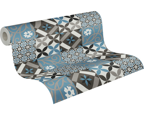 Tapetenrolle mit Fliesenmuster