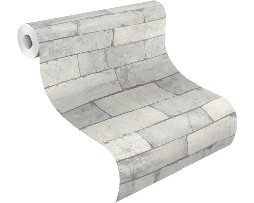 Rouleau de papier peint avec motif de pierre