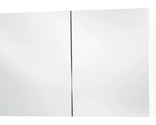 Armoire de toilette Somero 100 cm blanc haute brillance