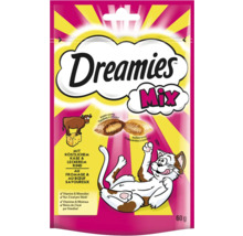 Dreamies Mix Katzensnacks mit Käse und Rind in einer 60 Gramm Packung