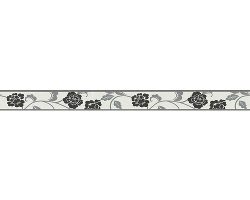 Bordüre 2610-14 Only Borders 8 selbstklebend Blüten weiß Bordüre mit Blumenmuster für Wandgestaltung