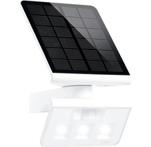 Projecteur solaire LED avec capteur Steinel IP44 3x0,4W 42 lm 4000 K blanc neutre 189x298 mm XSolar L-S blanc + fixation murale supplémentaire + câble de 6 m-thumb-0