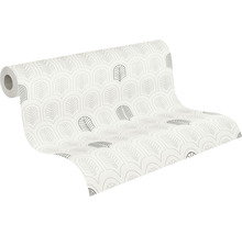 Tapetenrolle mit stilisiertem Blattmuster