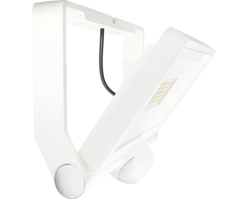 Weißer LED-Strahler mit Bewegungsmelder für den Außenbereich