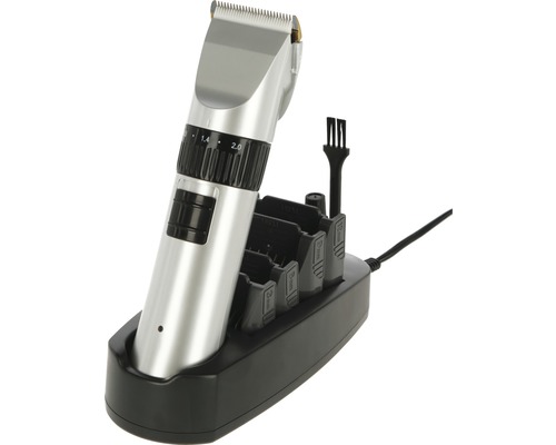 Tondeuse à cheveux avec station de charge et accessoires