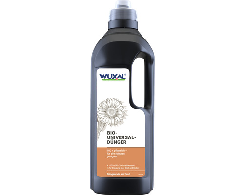 Universal-Flüssigdünger Hauert Wuxal Bio organischer Dünger 1 L Wuxal Bio Universal Dünger in einer Flasche