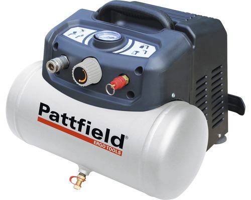 Compresseur Pattfield 6L PE-1506 avec accessoires