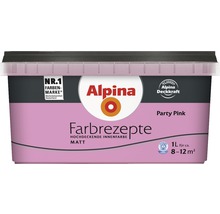 Alpina Wandfarbe Farbrezepte Party Pink 1 l