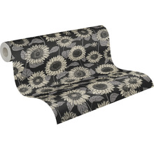 Tapetenrolle mit Sonnenblumenmuster