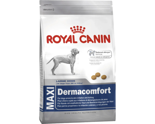 Aliment pour chien Royal Canin Maxi Dermacomfort pour grands chiens de 26 à 44 kilogrammes