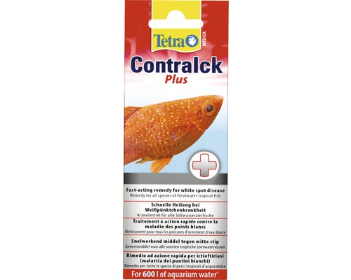 Tetra Medica Contralck Plus Medikament gegen Weißpünktchenkrankheit für 600 Liter Aquariumwasser