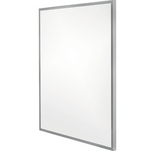 Quadratische, weiße Schreibtafel mit Rahmen