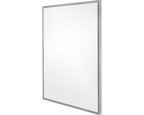 Tableau blanc carré avec cadre