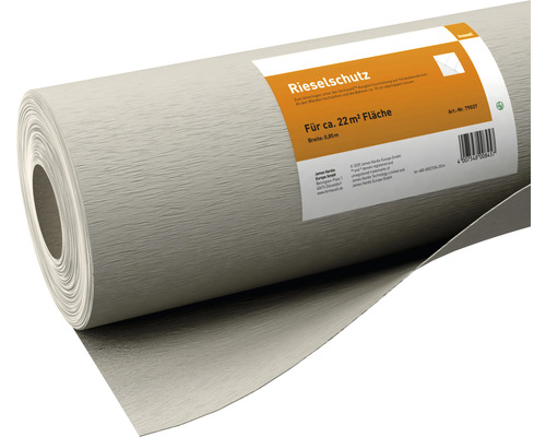 Rouleau de protection anti-gravier d'une superficie d'environ 22 mètres carrés