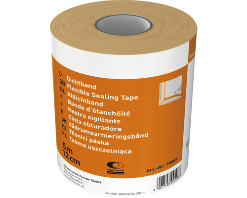 Rolle Dichtband, 5 Meter lang und 12 Zentimeter breit