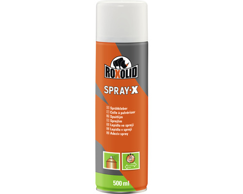 Colle à pulvériser ROXOLID SPRAY-X - 500 ml