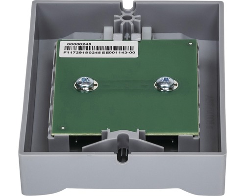 Boîtier encastré avec carte de circuit imprimé et vis