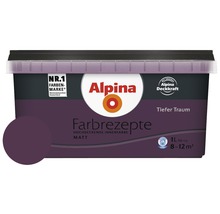 Alpina Wandfarbe Farbrezepte Tiefer Traum 1 l