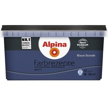 Alpina Wandfarbe Farbrezepte Blaue Stunde 1 l
