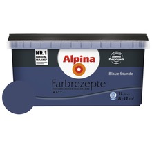 Alpina Wandfarbe Farbrezepte Blaue Stunde 1 l