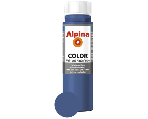 Alpina Voll- und Abtönfarbe Mystery Blue 250 ml