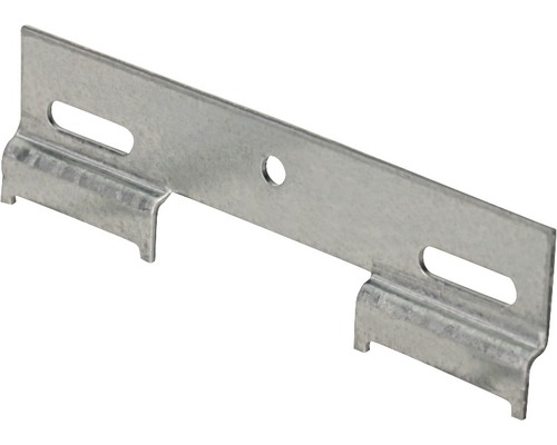 Rail de suspension pour armoire, galvanisé, 130 mm, 25 pièces Support métallique avec encoches et crochets