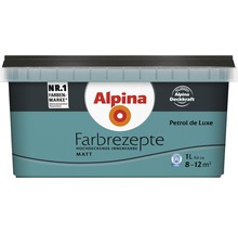 Alpina Wandfarbe Farbrezepte Petrol de Luxe 1 l